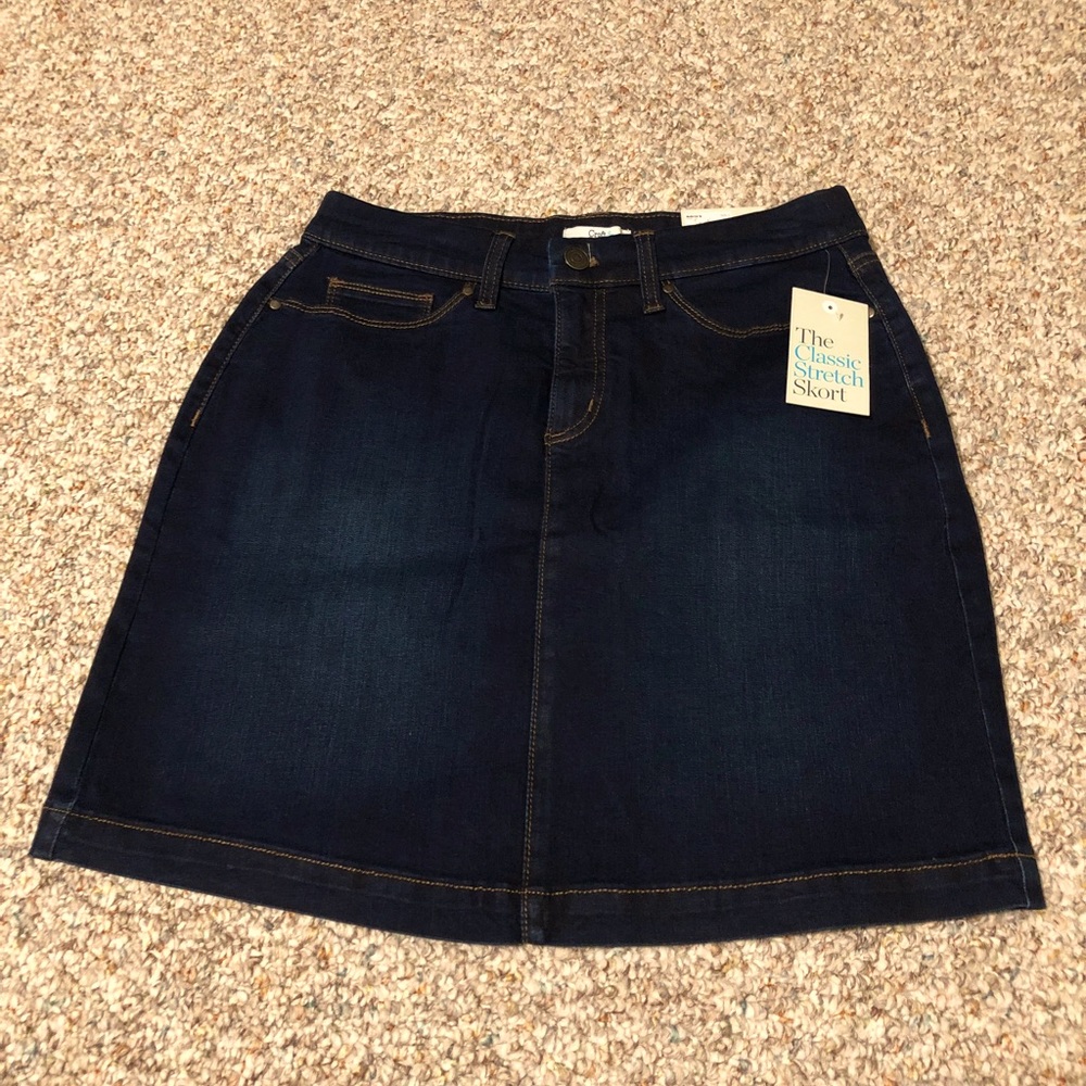 Women's Croft & Barrow Skort Mid Wise Size 4
